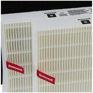 Honeywell HEPA Air Purifier Filter Kit – Includes 2 HEPA R Replacement Filters and 4 A Carbon Pre-Cut Pre-Filters – Airborne Allergen Air Filter Targets Wildfire/Smoke, Pollen, Pet Dander, and Dust