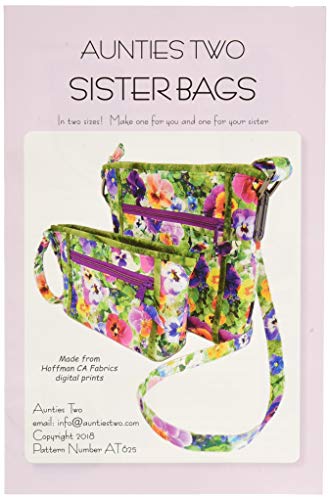 AUNTIES TWO"Sister Bags AT625" Sewing Pattern