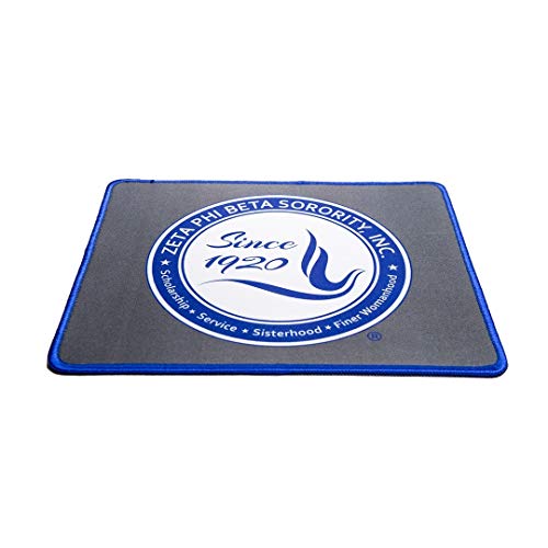 Zeta Phi Beta Hemmed Mouse Pad