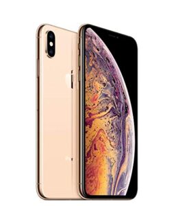 apple iphone xs max, 512gb, gold - for at&t (renewed)