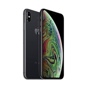 apple iphone xs max, 64gb, space gray - for at&t (renewed)