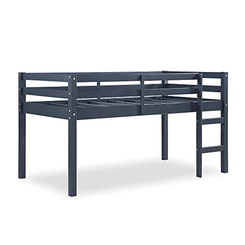 DHP Milton Junior Twin Loft Bed, Blue