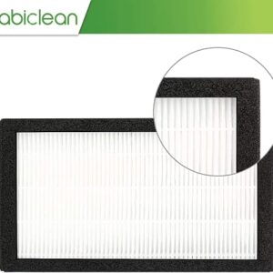 FLT4100 True HEPA Replacement Filter Size E for Guardian Technologies model AC4100 AC4100CA AC4150BL AC4150PCA AC4150P, 3 x Hepa Filter + 9 x Activated Carbon Pre-Filter