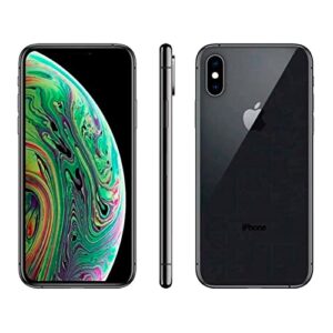 apple iphone xs, us version, 64gb, space gray - unlocked (renewed)