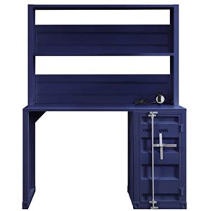 ACME Cargo Desk & Hutch - - Blue