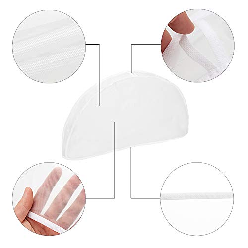 10Pack (24"x11"x2") Storage Travel shoulder covers for clothes Clothing dust Cover Dust Bags Cover dress bag Hanging Garment Bag US