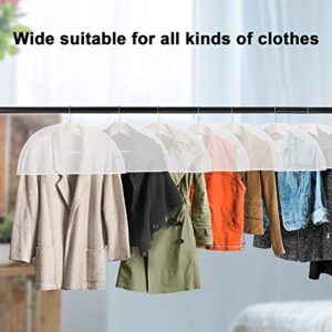 10Pack (24"x11"x2") Storage Travel shoulder covers for clothes Clothing dust Cover Dust Bags Cover dress bag Hanging Garment Bag US