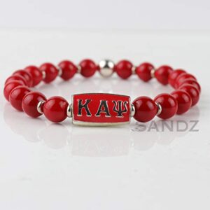 Kappa Alpha Psi Fraternity Stretch Bead Bracelet