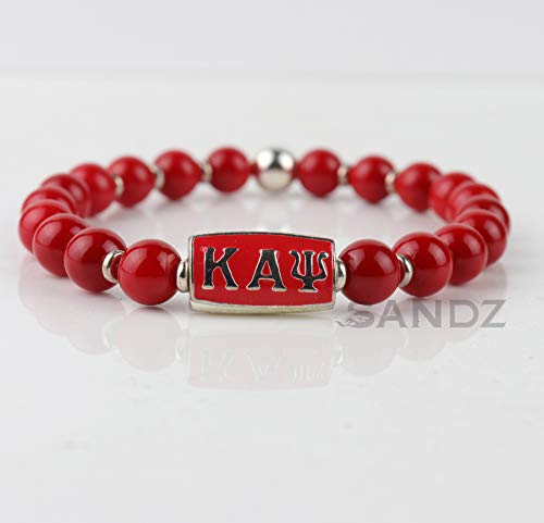 Kappa Alpha Psi Fraternity Stretch Bead Bracelet