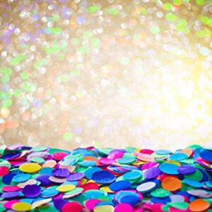 1 inch Tissue Paper Confetti 5000 pcs Circle Confetti Wedding & Birthday Party Decoration Royal Blue