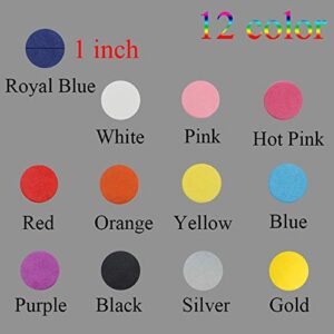 1 inch Tissue Paper Confetti 5000 pcs Circle Confetti Wedding & Birthday Party Decoration Royal Blue