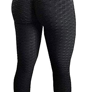 JGS1996 Women's High Waist Yoga Pants Tummy Control Slimming Booty Leggings Workout Running Butt Lift Tights