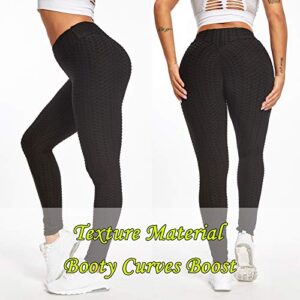 JGS1996 Women's High Waist Yoga Pants Tummy Control Slimming Booty Leggings Workout Running Butt Lift Tights