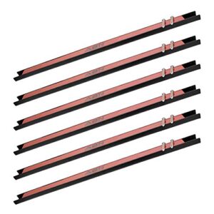 ABN Magnetic Tool Strip Set – 18 Inch Magnetic Tool Bar Garage Organizer Tool Storage Rack, 6 Pack Large Magnet Bars