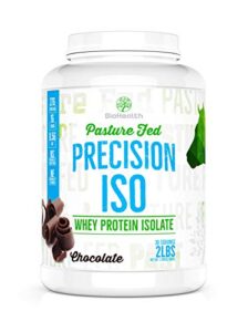 precision iso chocolate (2lb) | premium pasture fed whey protein isolate