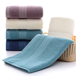 Tian Home Ultra Absorbent & Soft Cotton Hand Towels(4-Pack,14x29inch) for Bath, Hand, Face, Gym and Spa