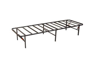 hollywood bed frames bedder base platform, single, black