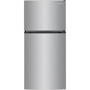 frigidaire ffht1425vv 28 inch freestanding top freezer refrigerator (brushed steel), 13.9 cu.ft.