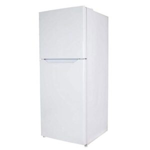 Danby DFF101B1WDB Large Capacity 10.1 Cubic Foot Ultimate Maintenance Free Apartment Size Refrigerator, White