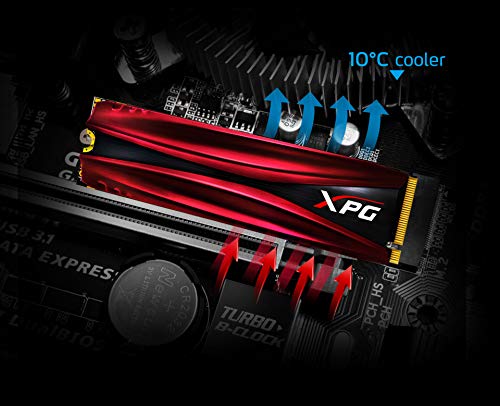 XPG GAMMIX 2TB S11 Pro 3D NAND PCIe NVMe Gen3x4 M.2 2280 R/W up to 3500/3000MB SSD (AGAMMIXS11P-2TT-C)