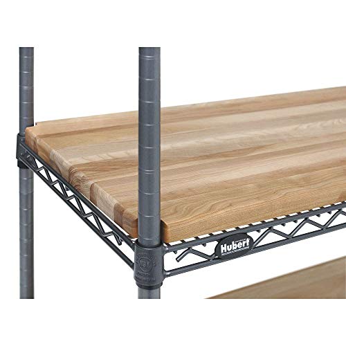 HUBERT® Wood Shelf Insert - 36" L x 18" W x 34" H