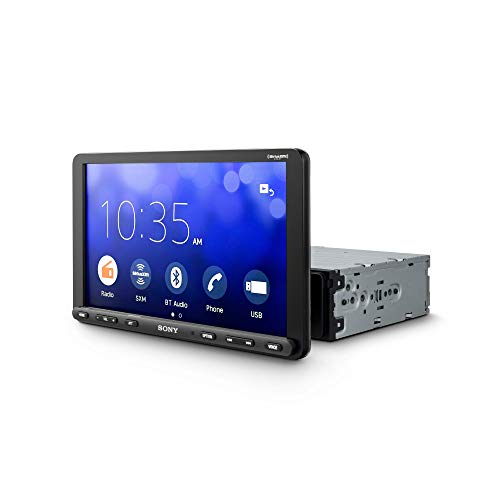 Sony XAV-AX8000 8.95" Bluetooth Media Receiver with SiriusXM Satellite Radio Kit