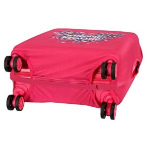 Disney Kids' Minnie Medium Suitcase Cover, Fuchsia, XXX