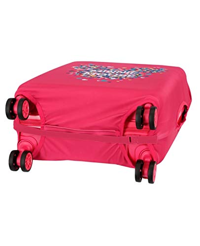 Disney Kids' Minnie Medium Suitcase Cover, Fuchsia, XXX