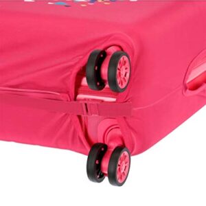 Disney Kids' Minnie Medium Suitcase Cover, Fuchsia, XXX