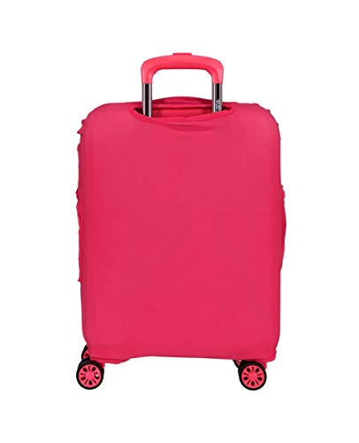 Disney Kids' Minnie Medium Suitcase Cover, Fuchsia, XXX