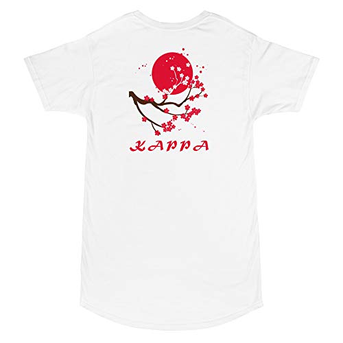 Japan Kappa Alpha PSI Long Body Urban Tee White