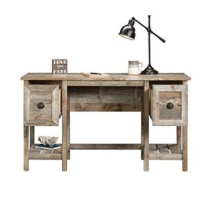 Sauder Granite Trace Desk, L: 53.94" x W: 19.45" x H: 29.76", Rustic Cedar Finish