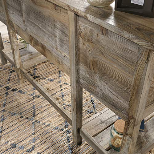 Sauder Granite Trace Desk, L: 53.94" x W: 19.45" x H: 29.76", Rustic Cedar Finish