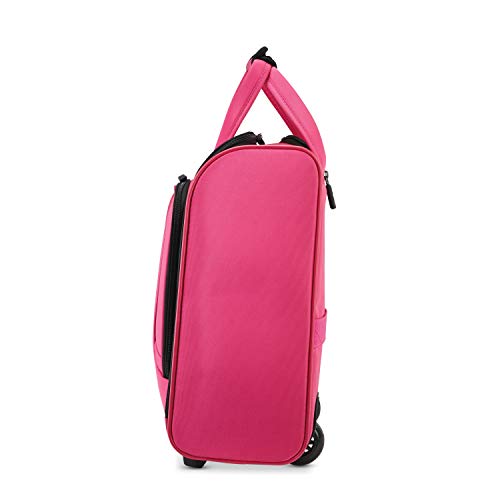 American Tourister 4 Kix Expandable Softside Luggage, Pink, Underseater