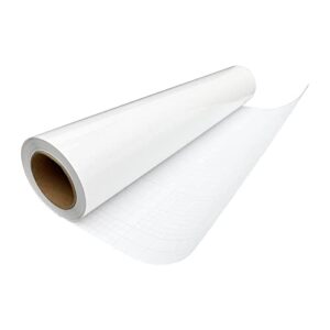 INTBUYING 1116x25inch (0.7x31yards) 3mil Cold Laminating Film Glossy Clear Vinyl Laminator Roll Lamination Film (Laser Star)