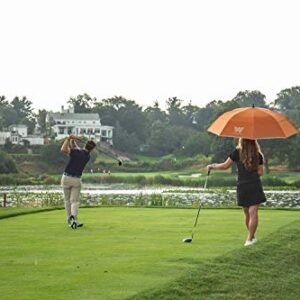 Weatherman Umbrella - Golf Umbrella - Windproof Sports Umbrella Resists Up to 55 MPH Winds - Available in 2 Sizes and 5 Colors (Navy, 68 inch)