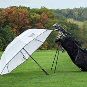 Weatherman Umbrella - Golf Umbrella - Windproof Sports Umbrella Resists Up to 55 MPH Winds - Available in 2 Sizes and 5 Colors (Navy, 68 inch)