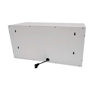 FixtureDisplays® Cellphone Locker Charging Station Mini Storage Cabinet Homework School Slot 15258-WHITE-RIVET-NPF