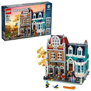 lego creator expert bookshop 10270 modular building kit, big set and collectors toy for adults, (2,504 pieces)