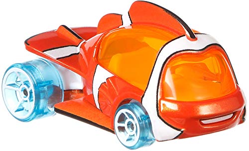 Hot Wheels Pixar Toy Character Car 6-Pack In 1:64 Scale, Collectible Set of Fan-Favorites From Disney and Pixar Movies