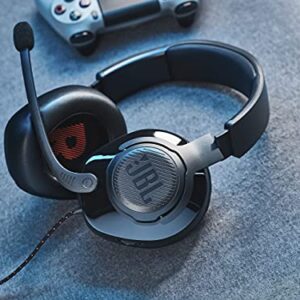 JBL Quantum 200 - Wired Over-Ear Gaming Headphones - Black, Large