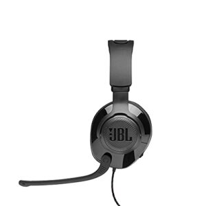 JBL Quantum 200 - Wired Over-Ear Gaming Headphones - Black, Large