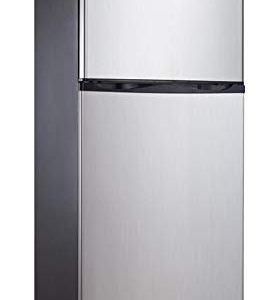 RCA RFR1207 Top Freezer Apartment Size Refrigerator, 12 cu ft, Stainless, Silver