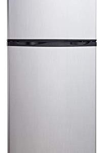 RCA RFR1207 Top Freezer Apartment Size Refrigerator, 12 cu ft, Stainless, Silver