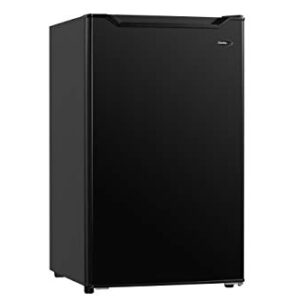 Danby DAR032B1BM 3.2 Cu.Ft. Mini Fridge In Black - Free-Standing All Fridge For Bedroom, Living Room, Kitchen, Dorm