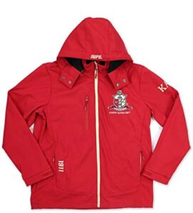 kappa alpha psi coat jacket [l] crimson red