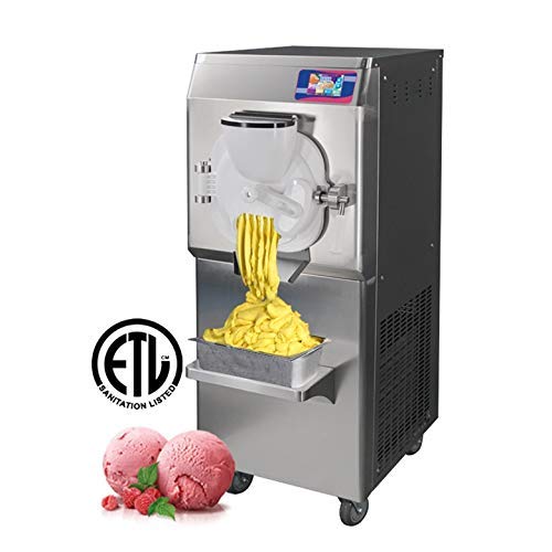 Kolice ETL certificate commercial hard ice cream machine gelato ice cream making machine Italian water ice maker-Italy designed extra strong door, 9-11 gal per hour