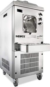 nemox 38151 12k gelato-ice cream machine, 17 quart bowl capacity, stainless steel brushed finish