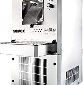 NEMOX 38151 12K Gelato-Ice Cream Machine, 17 Quart Bowl Capacity, Stainless Steel Brushed Finish