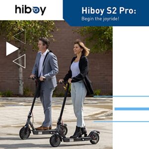 Hiboy S2 Pro Electric Scooter, 500W Motor, 10" Solid Tires, 25 Miles Range, 19 Mph Folding Commuter Electric Scooter for Adults